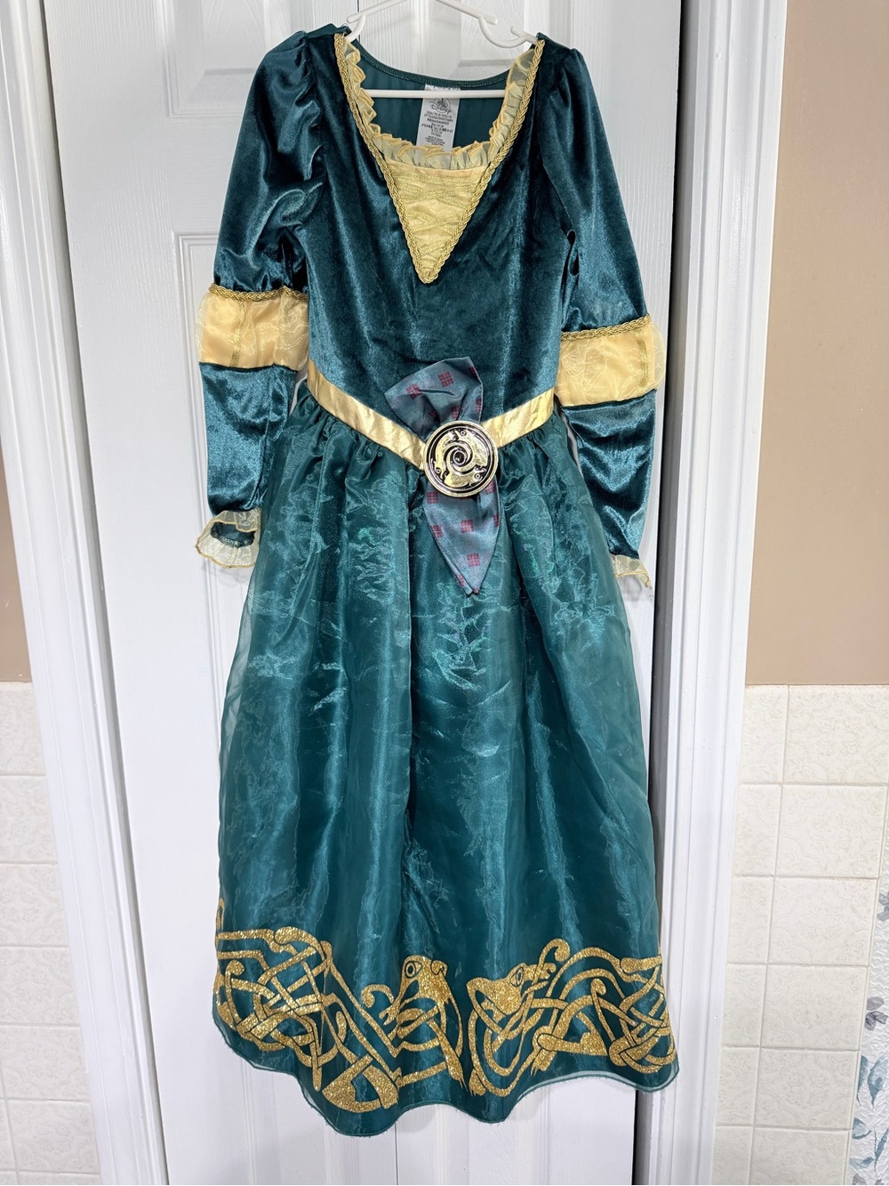 Disney Brave Merida Princess Costume Dress Girls Size 7/8